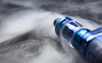 En vape och rök